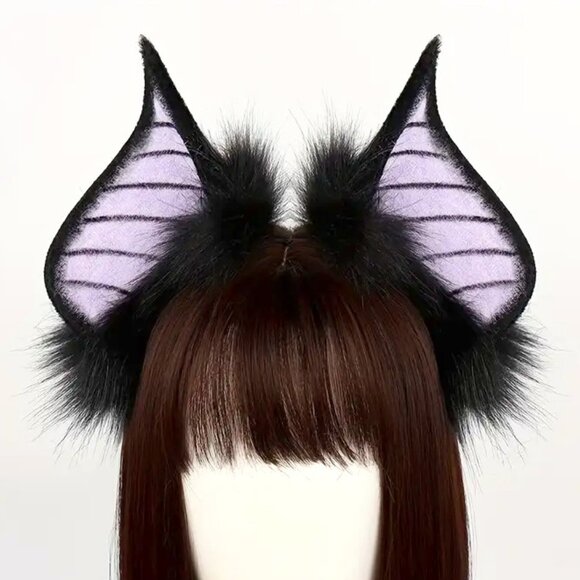 Accessories | The Rim With Bat Ears Is Black With Purple  display picture 3